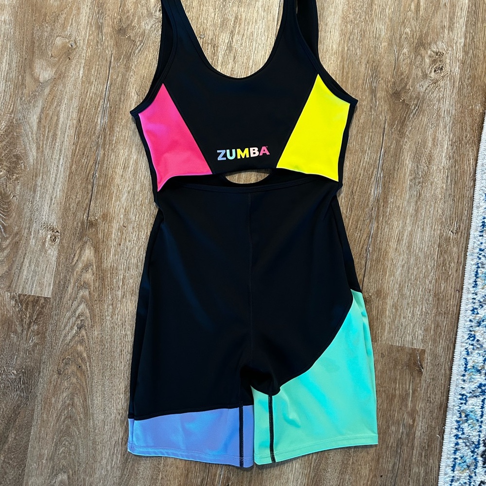 Zumba Colorful Workout Romper